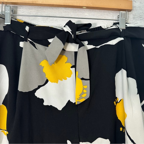 Tahari wide leg cropped pants size XL - Picture 3 of 6